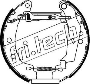 Fri.Tech. 16149 - Bremžu loku komplekts autodraugiem.lv