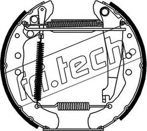 Fri.Tech. 16142 - Bremžu loku komplekts autodraugiem.lv