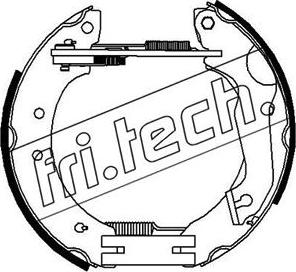 Fri.Tech. 16103 - Bremžu loku komplekts autodraugiem.lv