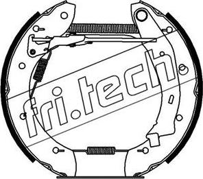 Fri.Tech. 16180 - Bremžu loku komplekts autodraugiem.lv