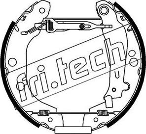 Fri.Tech. 16187 - Bremžu loku komplekts autodraugiem.lv