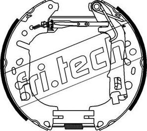 Fri.Tech. 16389 - Bremžu loku komplekts autodraugiem.lv