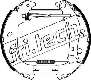 Fri.Tech. 16374 - Bremžu loku komplekts autodraugiem.lv