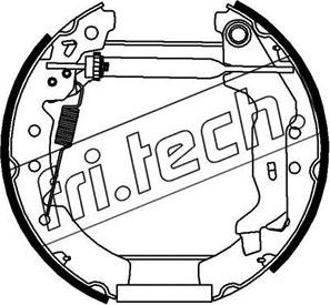 Fri.Tech. 16295 - Bremžu loku komplekts autodraugiem.lv