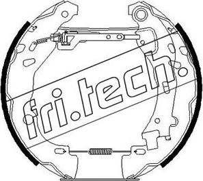 Fri.Tech. 16259 - Bremžu loku komplekts autodraugiem.lv