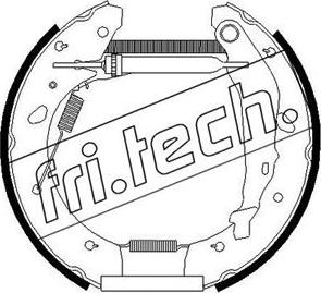 Fri.Tech. 16251 - Bremžu loku komplekts autodraugiem.lv