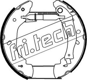 Fri.Tech. 16289 - Bremžu loku komplekts autodraugiem.lv