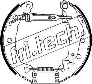 Fri.Tech. 16285 - Bremžu loku komplekts autodraugiem.lv