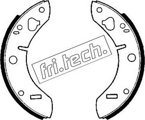 Fri.Tech. 1094.202 - Bremžu loku komplekts autodraugiem.lv