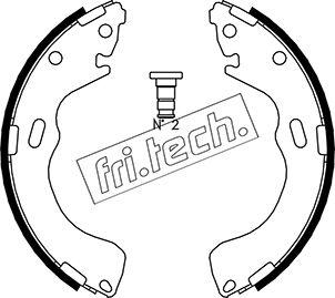 Fri.Tech. 1049.150 - Bremžu loku komplekts autodraugiem.lv