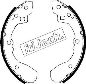 Fri.Tech. 1049.122 - Bremžu loku komplekts autodraugiem.lv