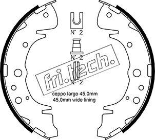 Fri.Tech. 1046.207 - Bremžu loku komplekts autodraugiem.lv