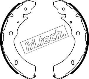 Fri.Tech. 1047.379 - Bremžu loku komplekts autodraugiem.lv