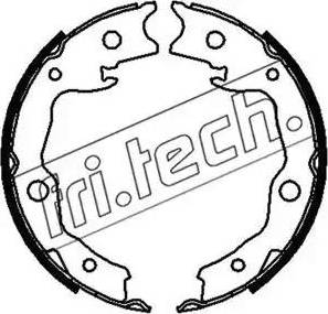 Fri.Tech. 1067.198 - Bremžu loku komplekts autodraugiem.lv