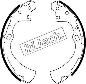 Fri.Tech. 1067.175 - Bremžu loku komplekts autodraugiem.lv