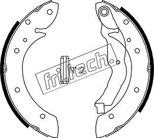 Fri.Tech. 1088.223 - Bremžu loku komplekts autodraugiem.lv