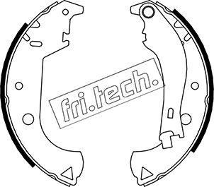 Fri.Tech. 1034.105Y - Bremžu loku komplekts autodraugiem.lv