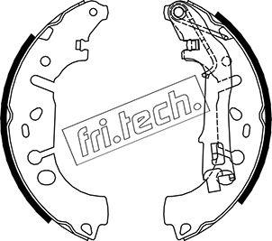 Fri.Tech. 1034.117 - Bremžu loku komplekts autodraugiem.lv