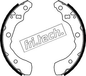 Fri.Tech. 1026.349 - Bremžu loku komplekts autodraugiem.lv