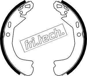 Fri.Tech. 1027.006 - Bremžu loku komplekts autodraugiem.lv