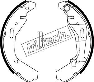 Fri.Tech. 1073.176 - Bremžu loku komplekts autodraugiem.lv