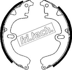 Fri.Tech. 1115.271 - Bremžu loku komplekts autodraugiem.lv