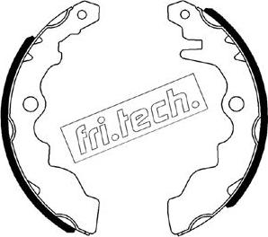 Fri.Tech. 1110.342 - Bremžu loku komplekts autodraugiem.lv