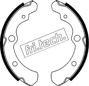 Fri.Tech. 1110.328 - Bremžu loku komplekts autodraugiem.lv