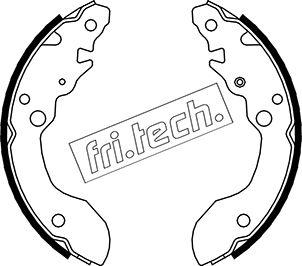 Fri.Tech. 1111.244 - Bremžu loku komplekts autodraugiem.lv