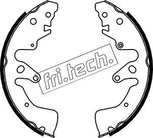 Fri.Tech. 1111.251 - Bremžu loku komplekts autodraugiem.lv