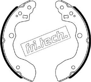 Fri.Tech. 1111.257 - Bremžu loku komplekts autodraugiem.lv