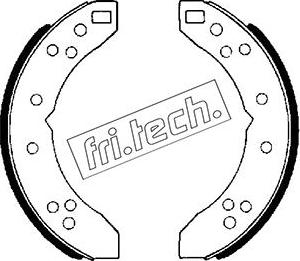 Fri.Tech. 1118.233 - Bremžu loku komplekts autodraugiem.lv