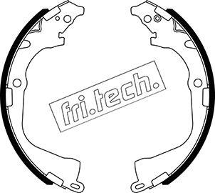 Fri.Tech. 1124.290 - Bremžu loku komplekts autodraugiem.lv