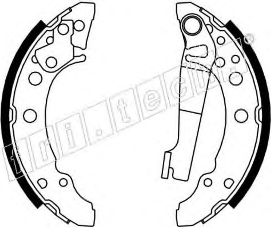 Fri.Tech. 1124286 - Bremžu loku komplekts autodraugiem.lv