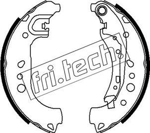 Fri.Tech. 1253.718 - Bremžu loku komplekts autodraugiem.lv