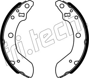 Fri.Tech. 1253.732 - Bremžu loku komplekts autodraugiem.lv