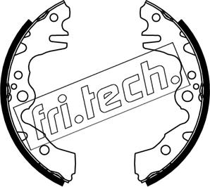 Fri.Tech. 1253.724 - Bremžu loku komplekts autodraugiem.lv