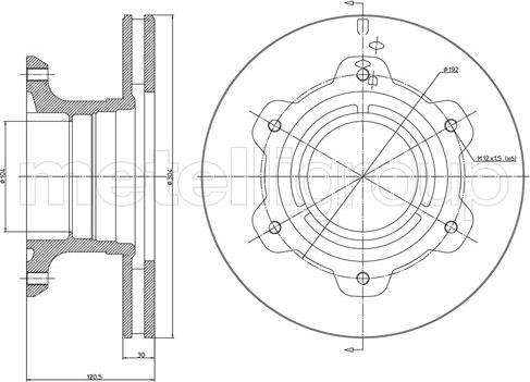 Brake Engineering 955951 - Bremžu diski autodraugiem.lv