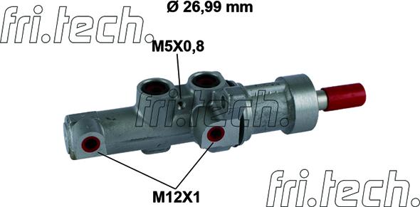 Fri.Tech. PF982 - Galvenais bremžu cilindrs autodraugiem.lv