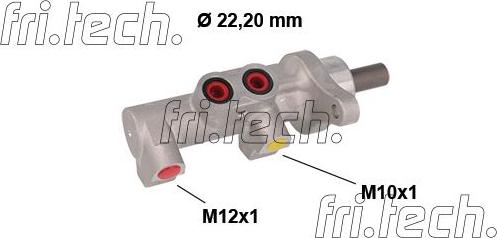 Fri.Tech. PF972 - Galvenais bremžu cilindrs autodraugiem.lv