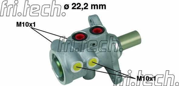 Fri.Tech. PF599 - Galvenais bremžu cilindrs autodraugiem.lv