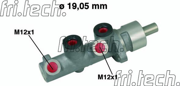 Fri.Tech. PF550 - Galvenais bremžu cilindrs autodraugiem.lv