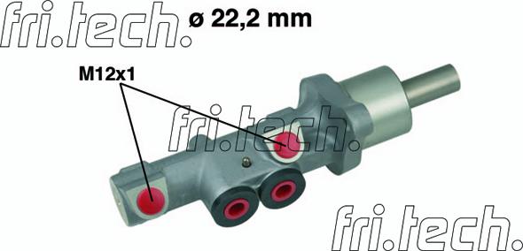 Fri.Tech. PF647 - Galvenais bremžu cilindrs autodraugiem.lv