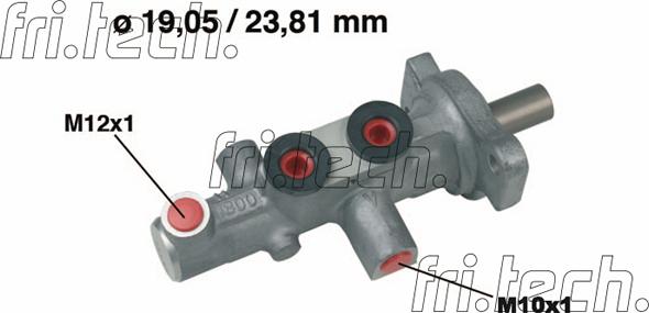 Fri.Tech. PF626 - Galvenais bremžu cilindrs autodraugiem.lv