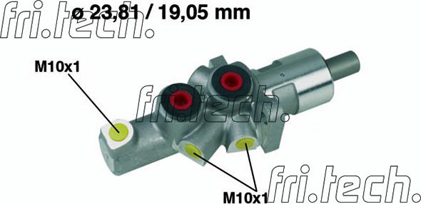 Fri.Tech. PF158 - Galvenais bremžu cilindrs autodraugiem.lv