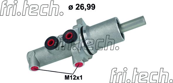 Fri.Tech. PF1144 - Galvenais bremžu cilindrs autodraugiem.lv