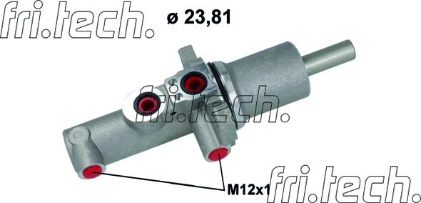 Fri.Tech. PF1145 - Galvenais bremžu cilindrs autodraugiem.lv