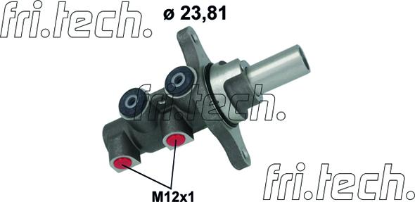 Fri.Tech. PF1154 - Galvenais bremžu cilindrs autodraugiem.lv