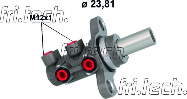 Fri.Tech. PF1184 - Galvenais bremžu cilindrs autodraugiem.lv