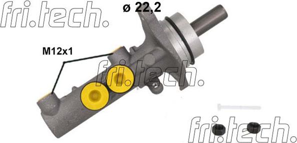 Fri.Tech. PF1253 - Galvenais bremžu cilindrs autodraugiem.lv